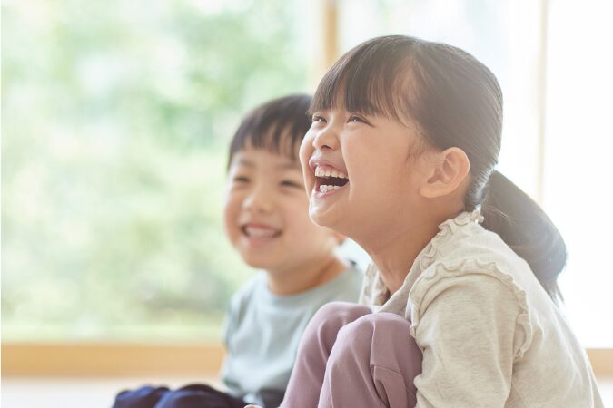 子供の歯並びの例